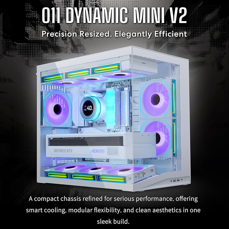 Amazon.com: LIAN LI O11D MINI V2 Flow | Compact ATX Mid